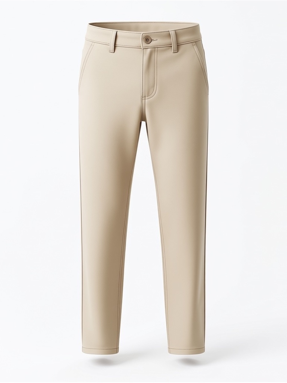 The Children’s Place Girl’s Khaki Slacks - Youth Size 12 Slim, Like New